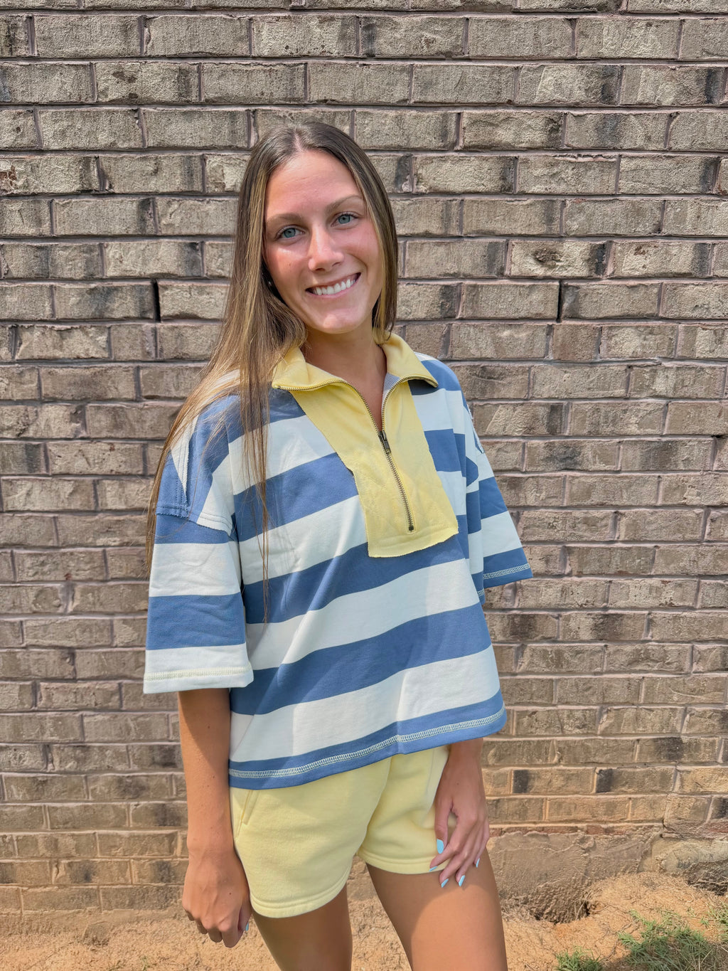 Harbor Stripe Pullover