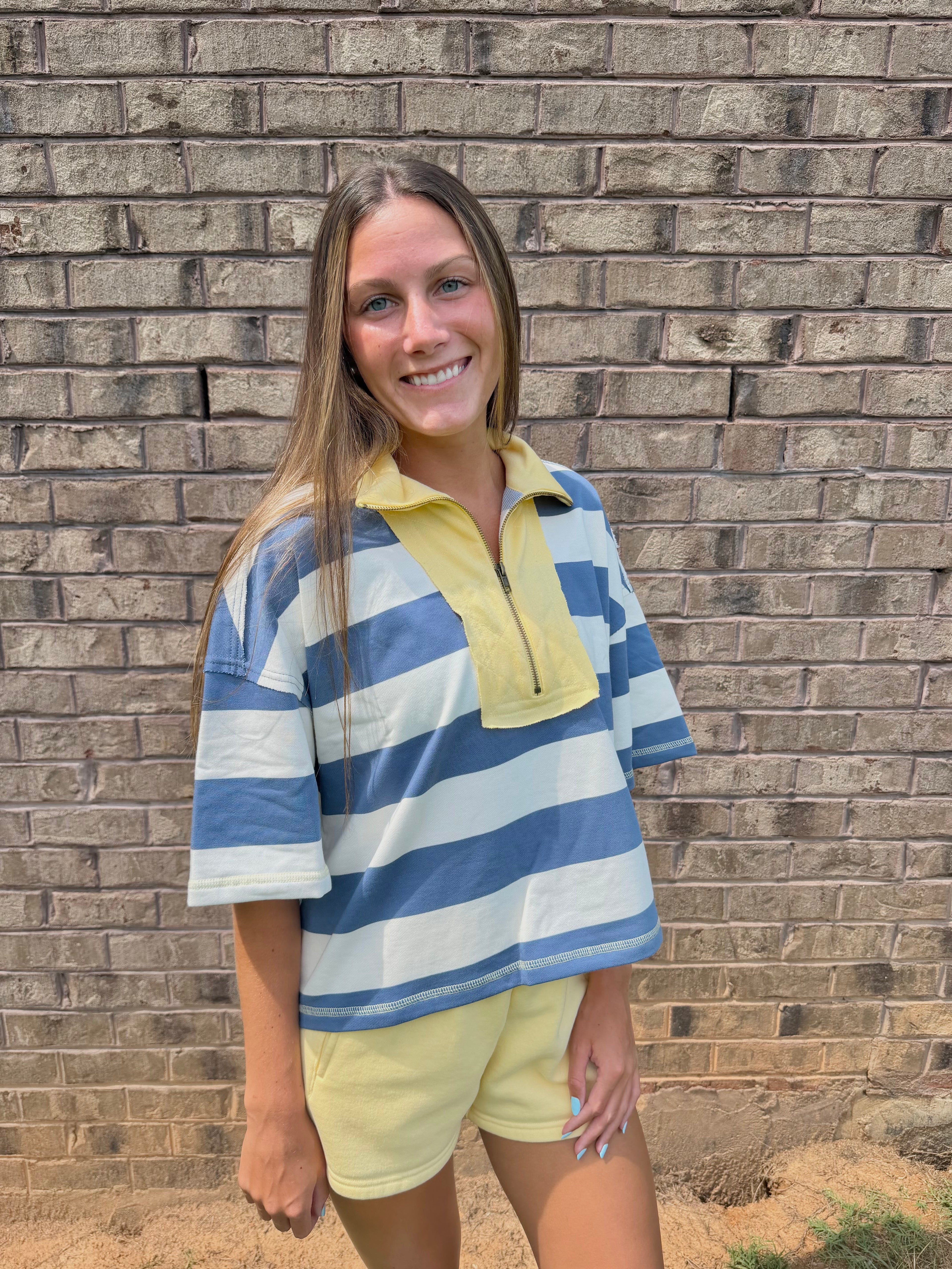 Harbor Stripe Pullover
