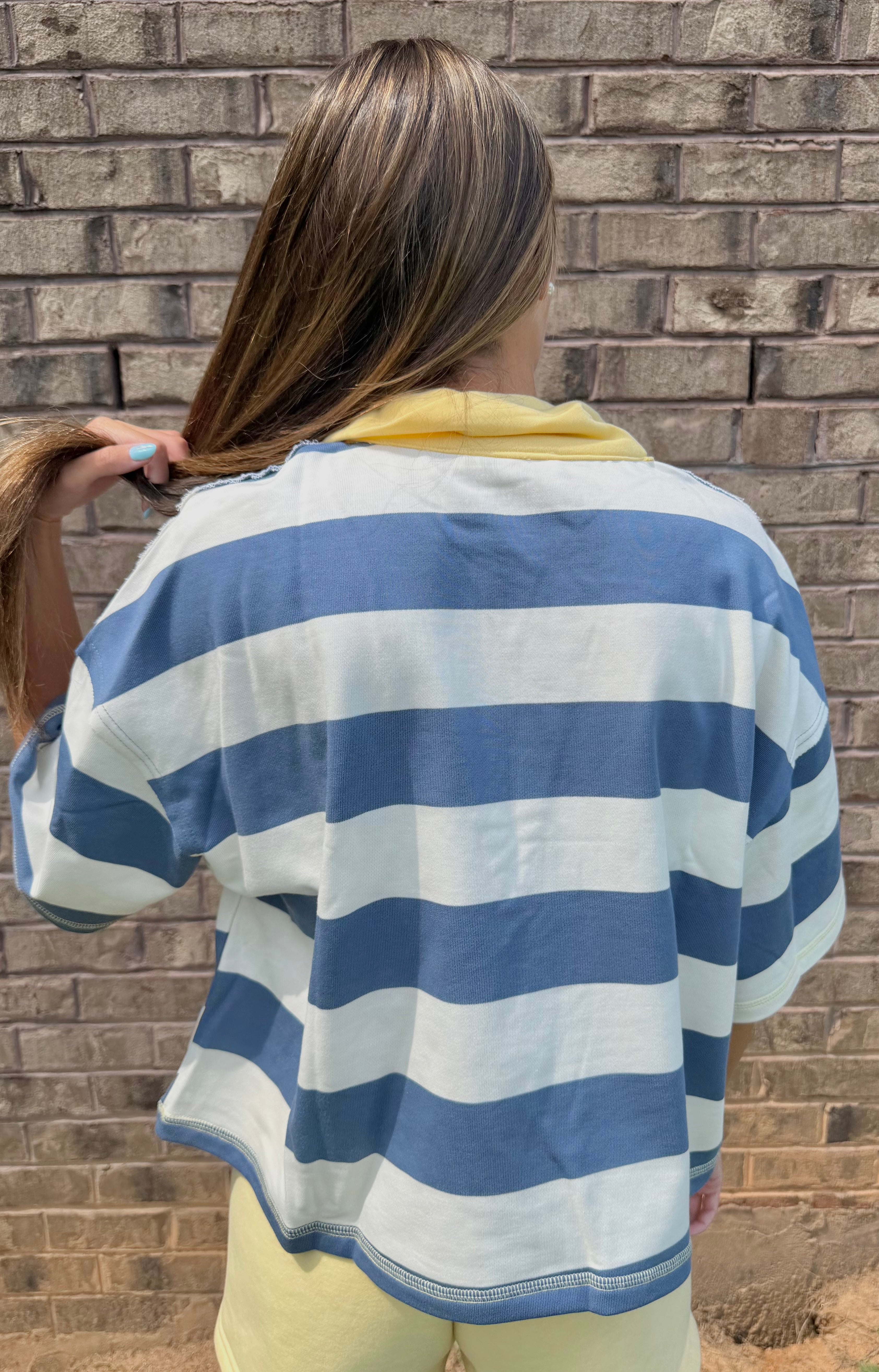 Harbor Stripe Pullover