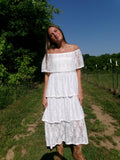 Romantic Lace Maxi in Ivory