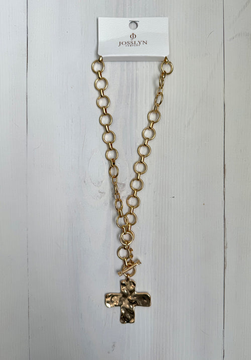 Chunky Cross Necklace
